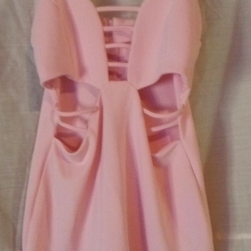 Barbie pink cocktail dress